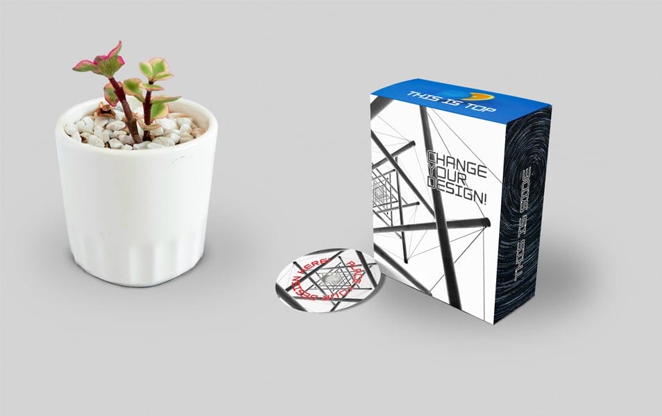 Free Software Box And CD Mockup