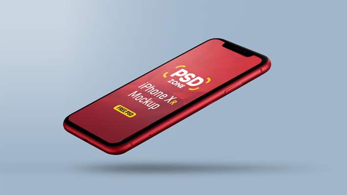 Free iPhone Xr Mockup PSD