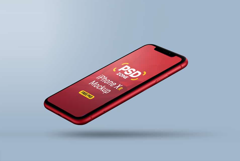 Free iPhone Xr Mockup PSD