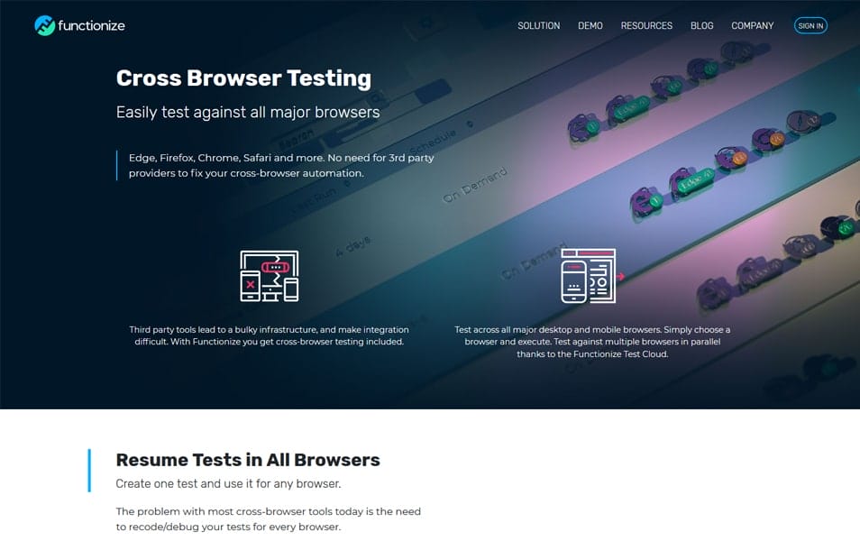 15+ Best Cross-Browser Testing Tools 2022 6 Functionize - Cross-Browser Testing Tools