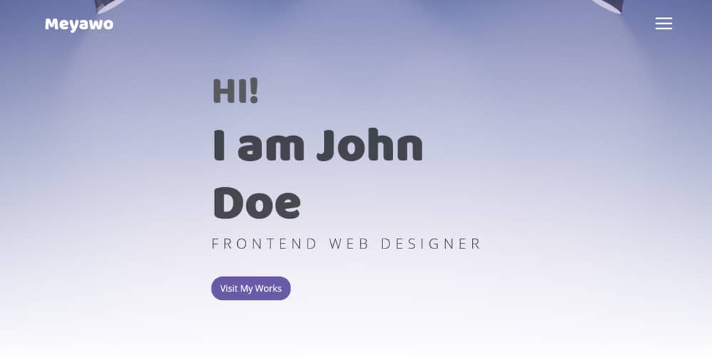 20+ Free HTML Resume Templates 2023 28 Meyawo