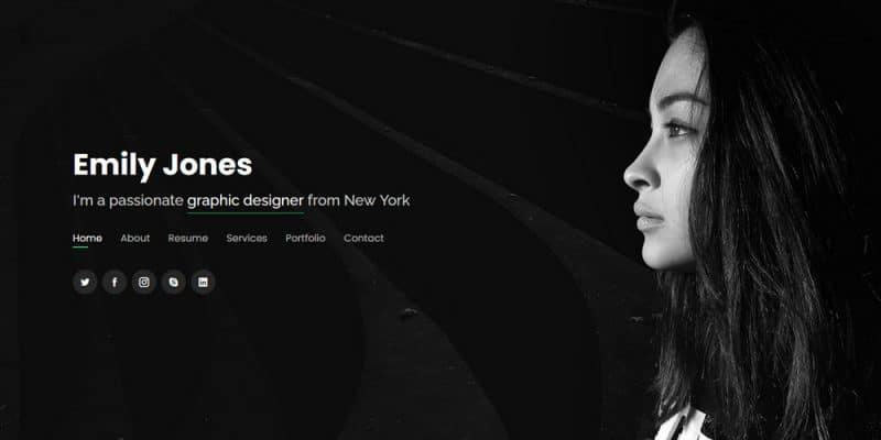 20+ Free HTML Resume Templates 2023 15 Personal Resume Bootstrap Template
