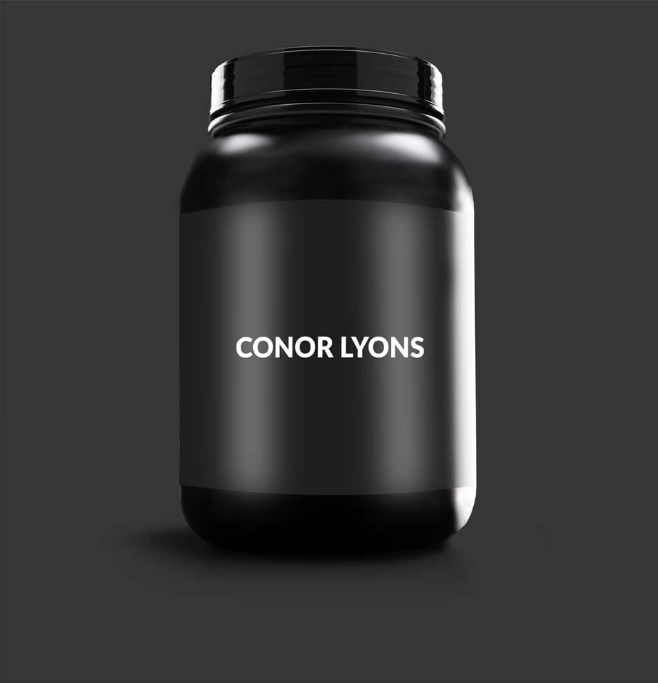 Protein Powder Container Mockup