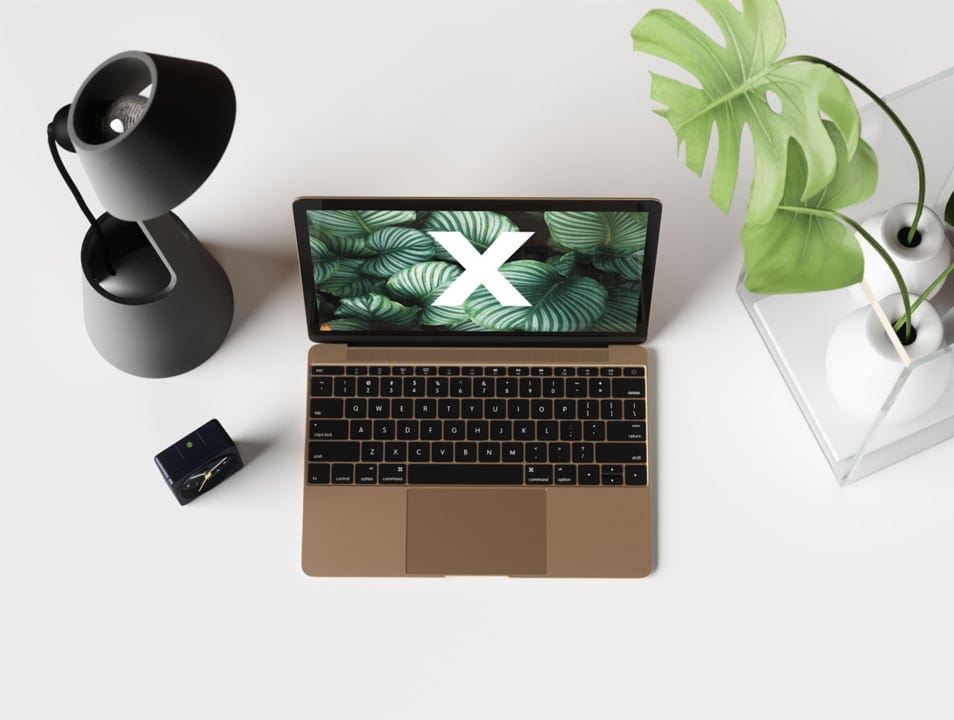 Top Workspace View Mockup