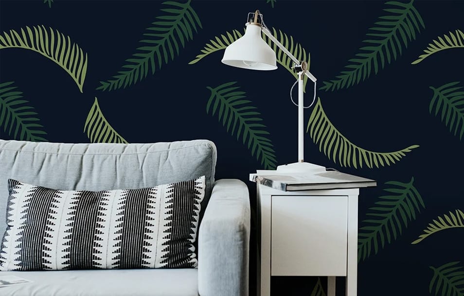 Wall Paper Template Mockup