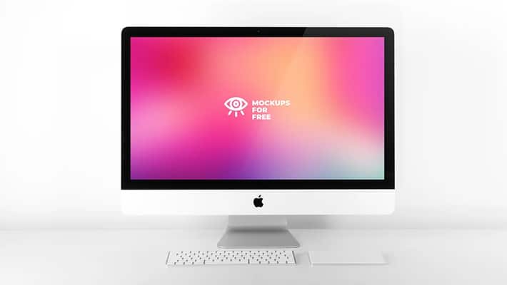 iMac In Light Creative Space