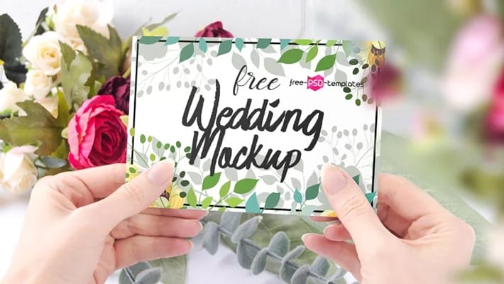 6 Free Wedding Mockup Set