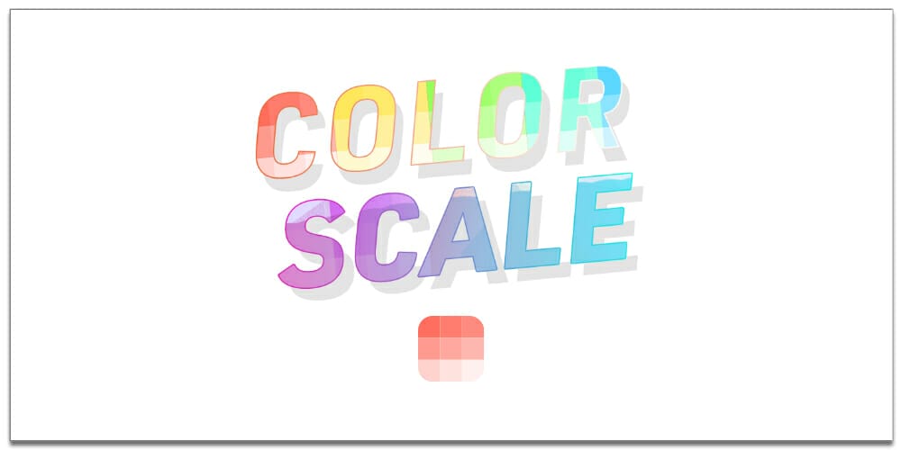 Adobe XD Color Scale
