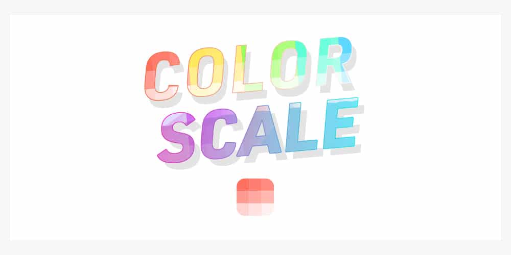Adobe XD Color Scale