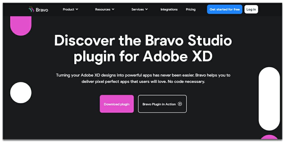 Bravo Studio Plugin for Adobe XD