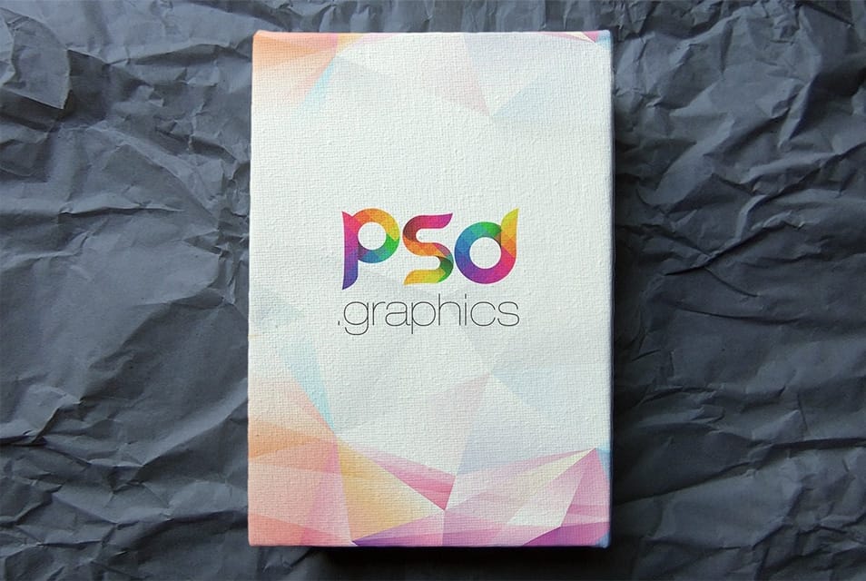 Canvas Frame Mockup PSD