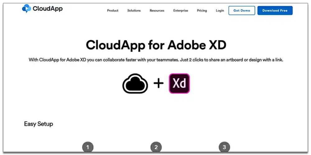 CloudApp for Adobe XD