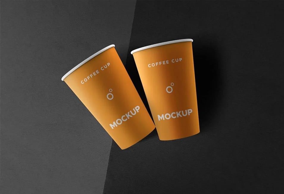 Coffee Cups Mockup