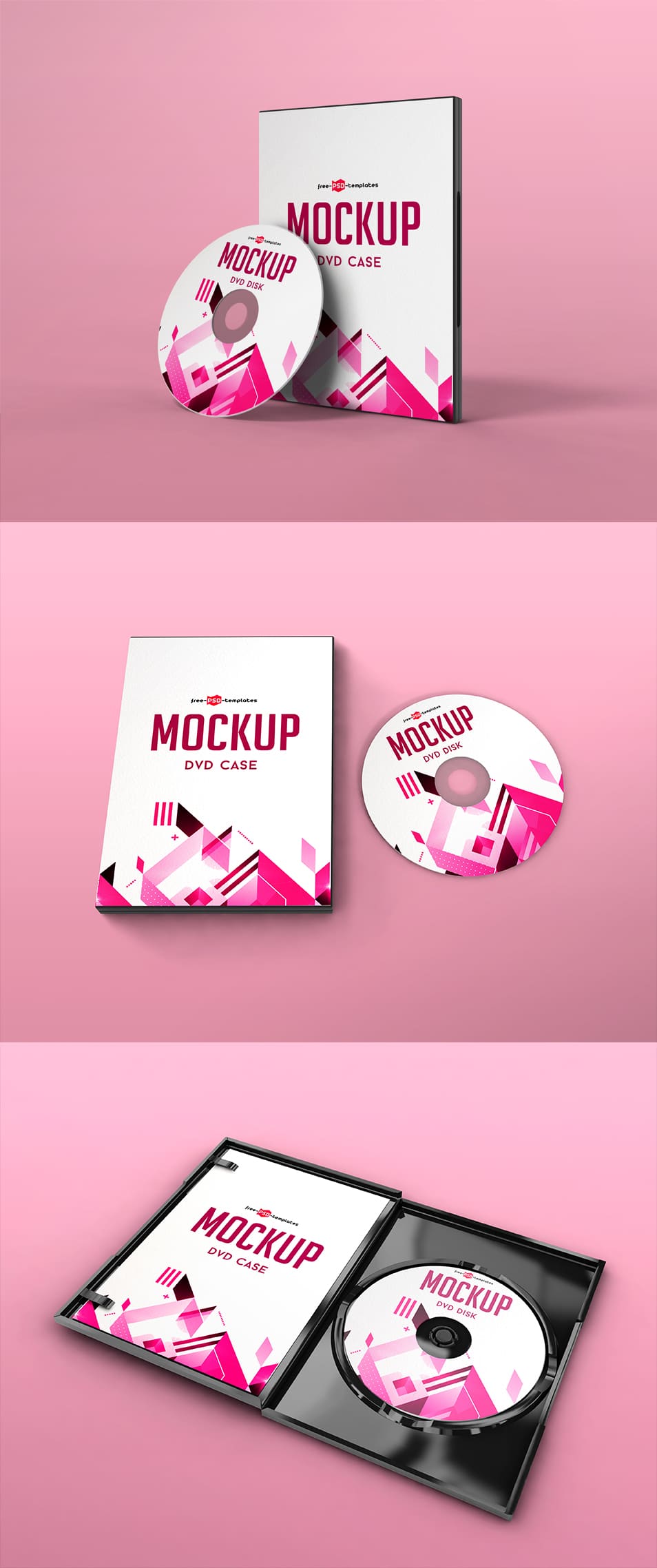 Free DVD Case Mock-up in PSD
