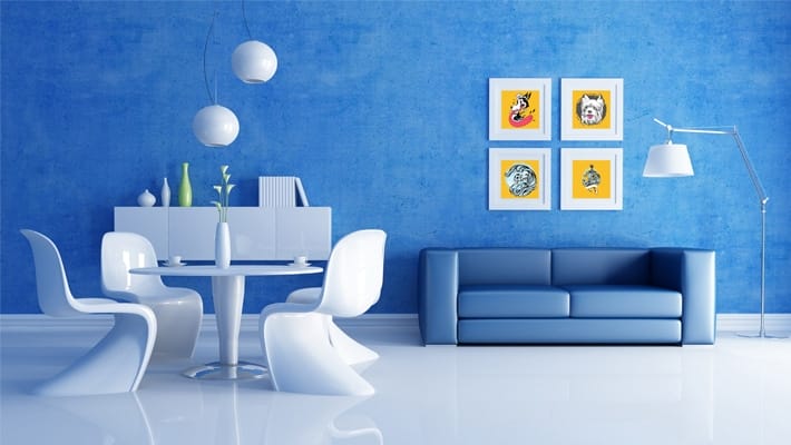 Free Online Wall posters mockup