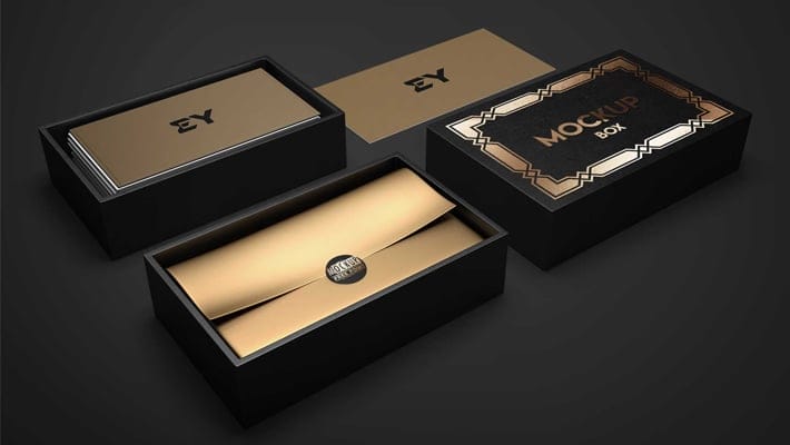 Free PSD Company Business Card Mockup