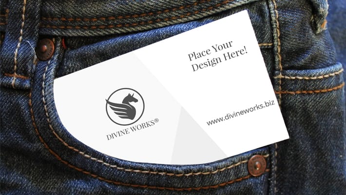 Free Visiting Card Mockup