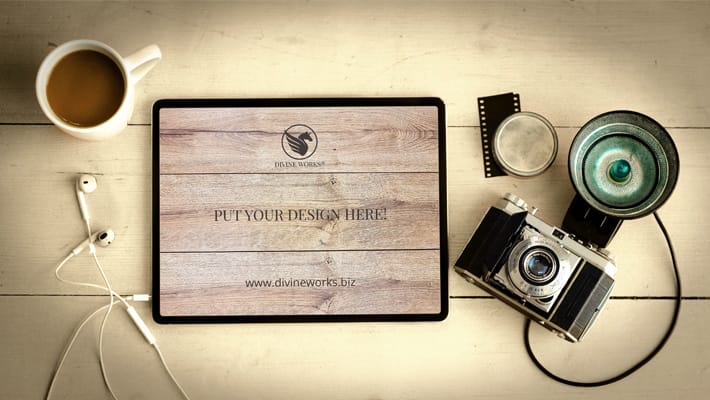 Free iPad Pro Mockup PSD