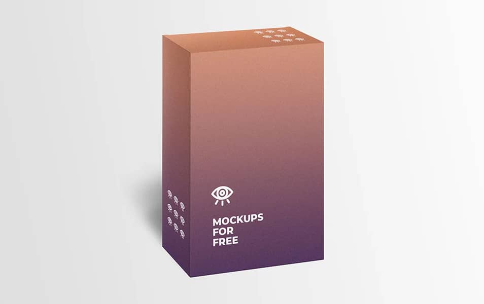 Paper Box Mockup