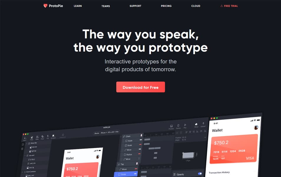 50+ Best Wireframing & Prototyping Tools for Web Designers 2022 2 ProtoPie