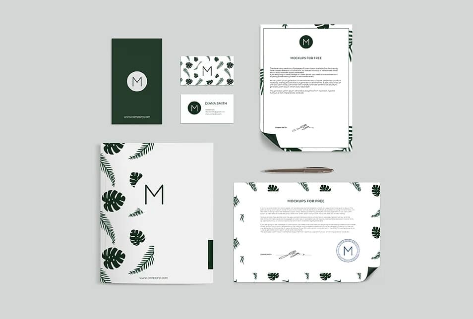 Stationary Mockup Set