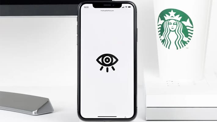 iPhone X Simple Mockup