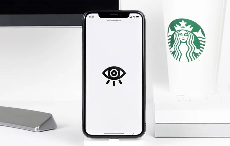 iPhone X Simple Mockup