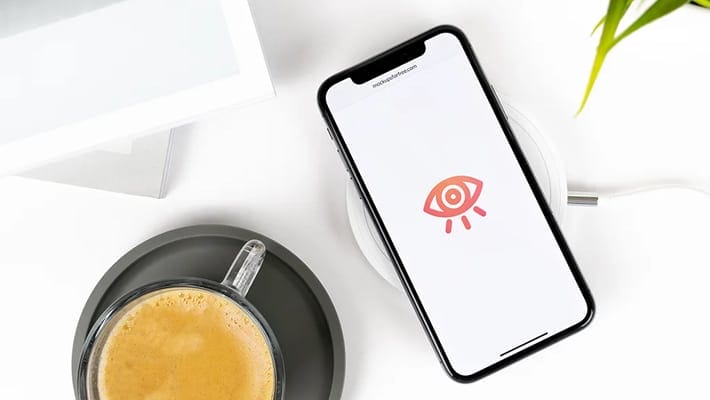 iPhone X With Cup Of Coffee Mockup