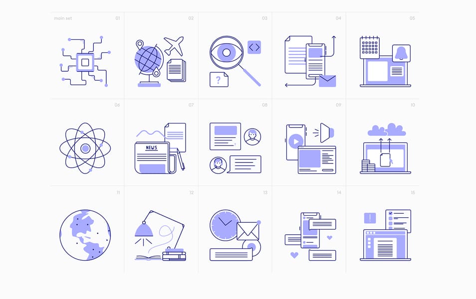 222 Free Icons for Digital Products
