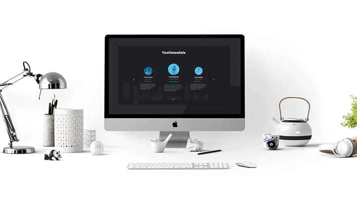 Animated iMac Mockup