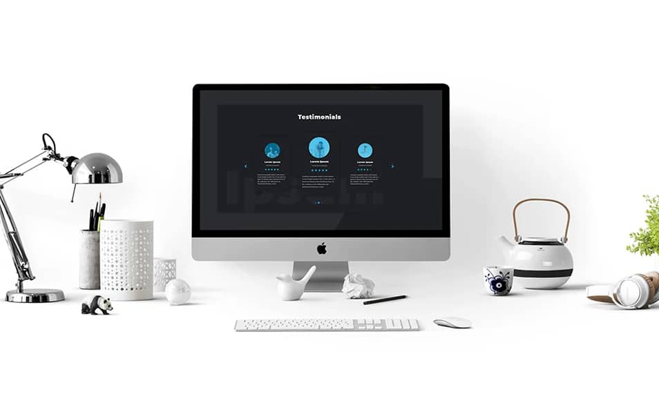 Animated iMac Mockup
