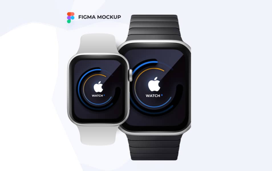 Free Apple Watch Figma Mockup