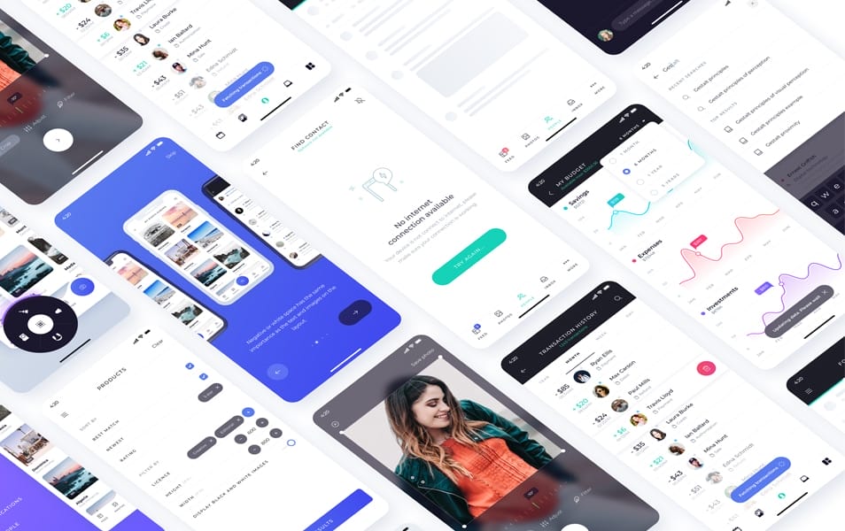 Atro Mobile UI kit
