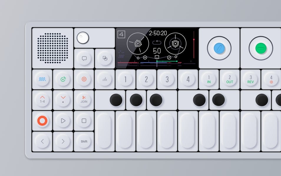 Audio Synthesizer illustration