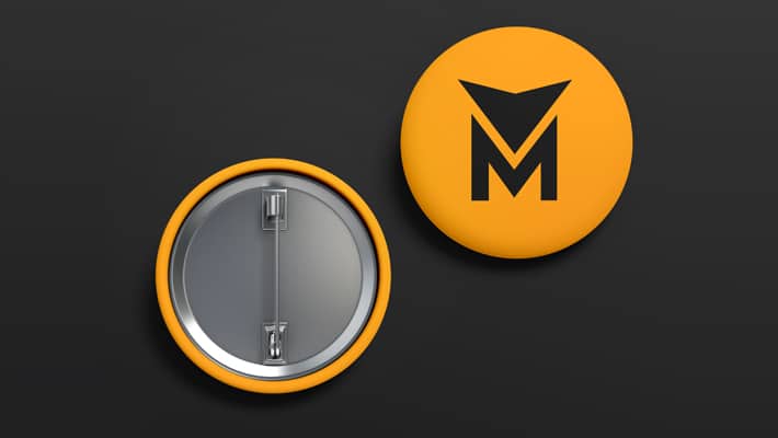 Badge Button Free PSD Mockups