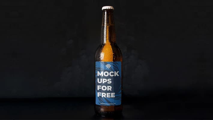 Beer Bottle Mockup