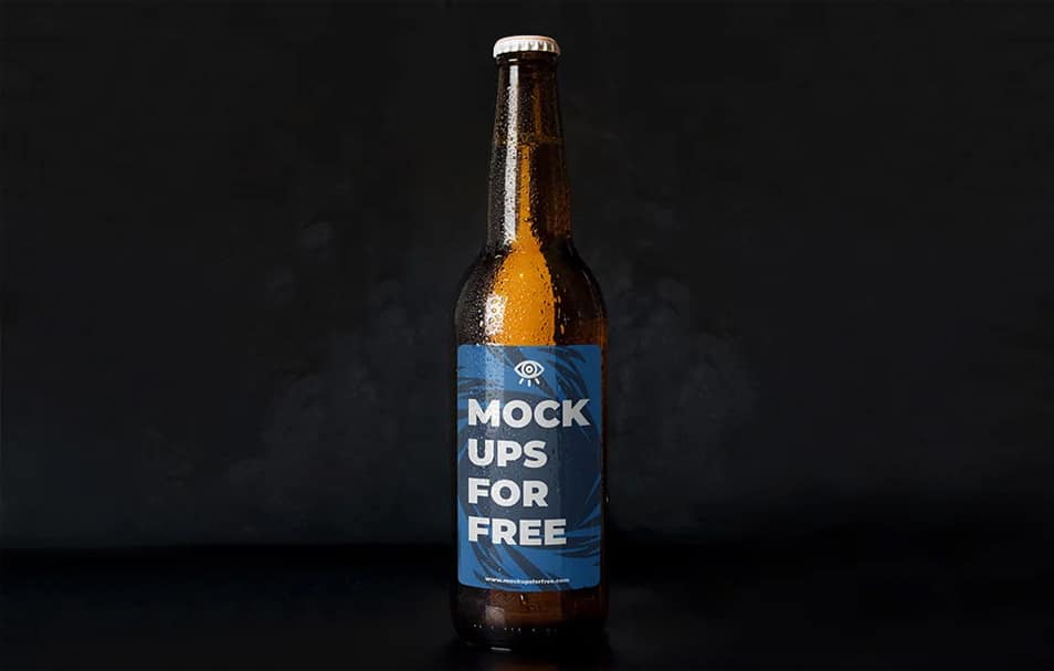 Beer Bottle Mockup