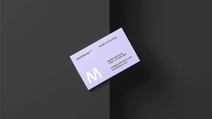 Business Card Mockup