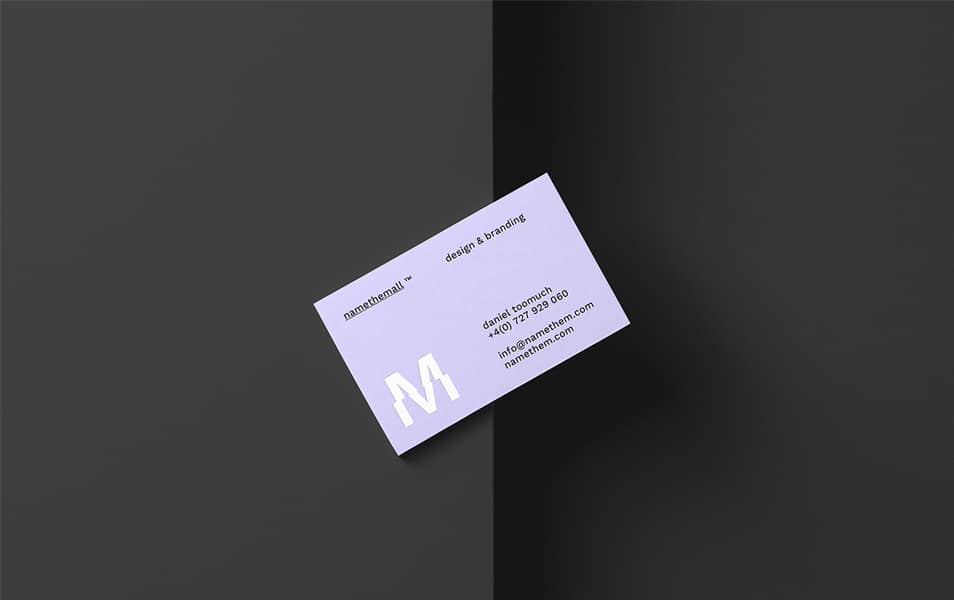 Business Card Mockup