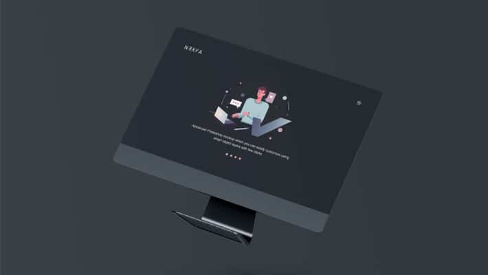 Computer Screen Mockup