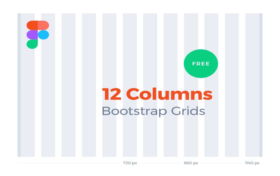 FREE Bootstrap Grid Templates for Figma