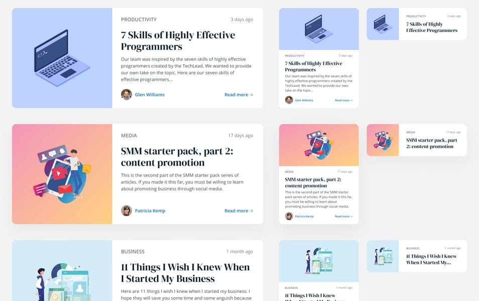 Figma Card Templates