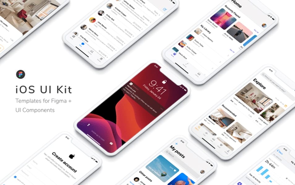 Figma iOS UI Kit