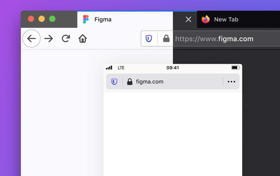 Firefox Browser UI Kit for Figma
