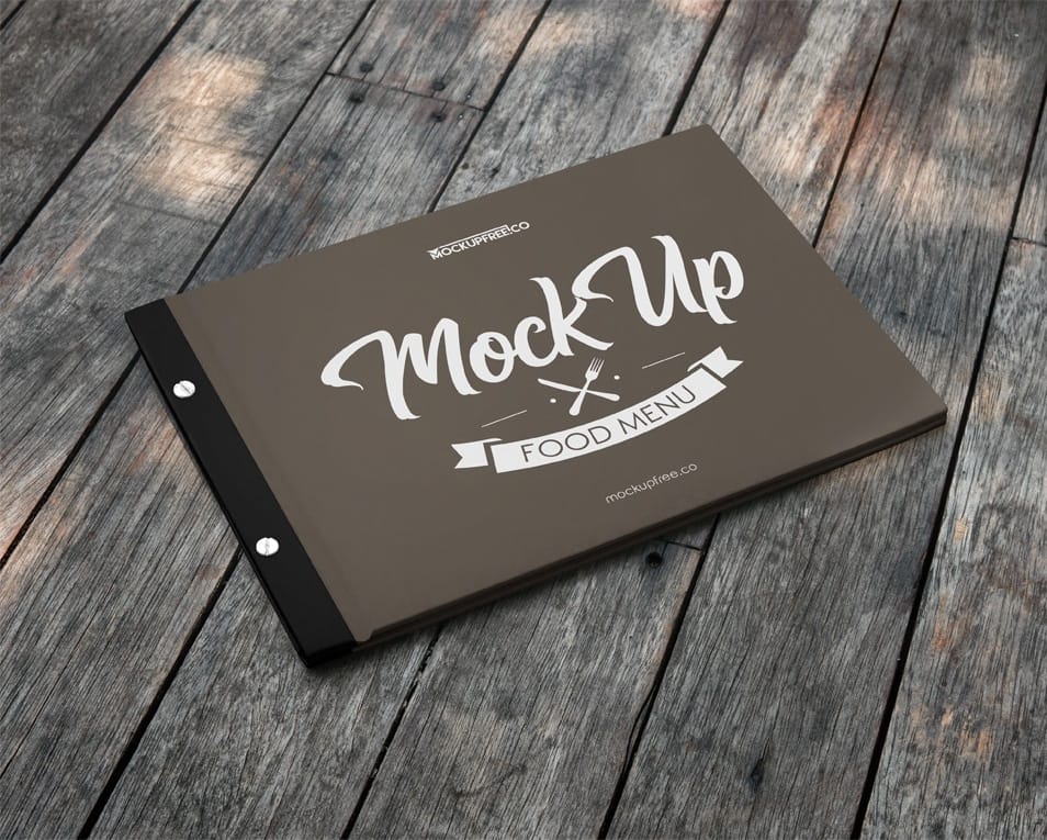 Food Menu Free PSD Mockup