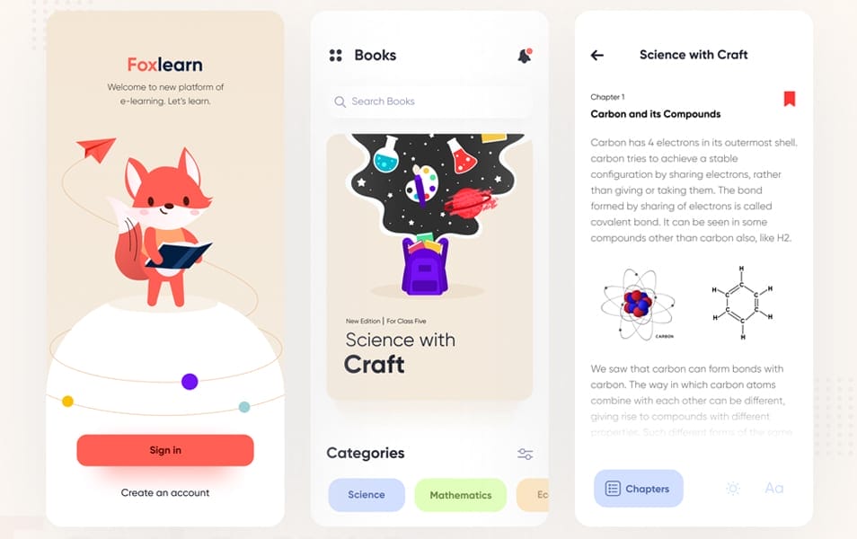 Foxlearn - E-learning App