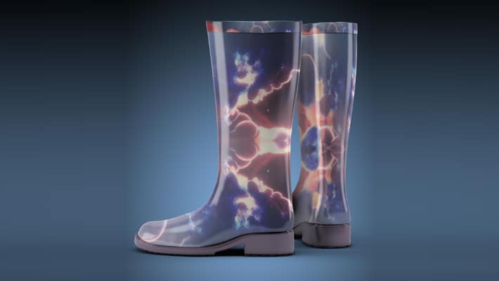 Free Best Boot PSD Mockup