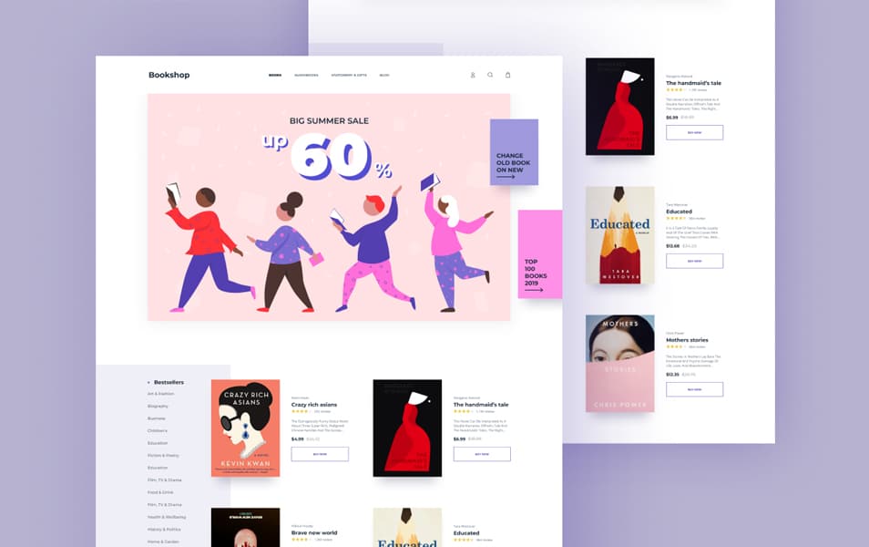 Free Bookshop Website