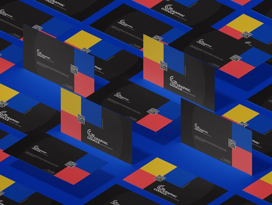 Free Brand Premium Business Card Mockup