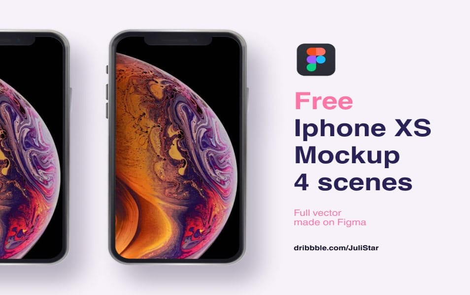 Free IPhone XS Mockup